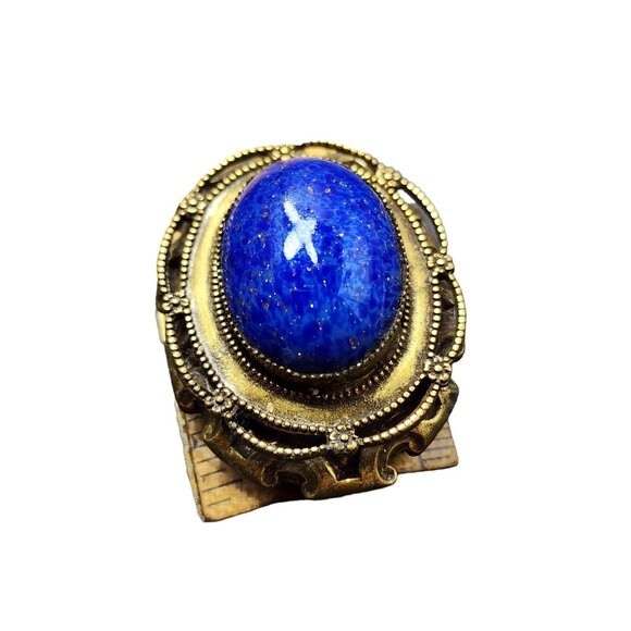 Vintage Original By Robert Lapis Decorative Brooch/Pendant (A2541) - Picture 3 of 6